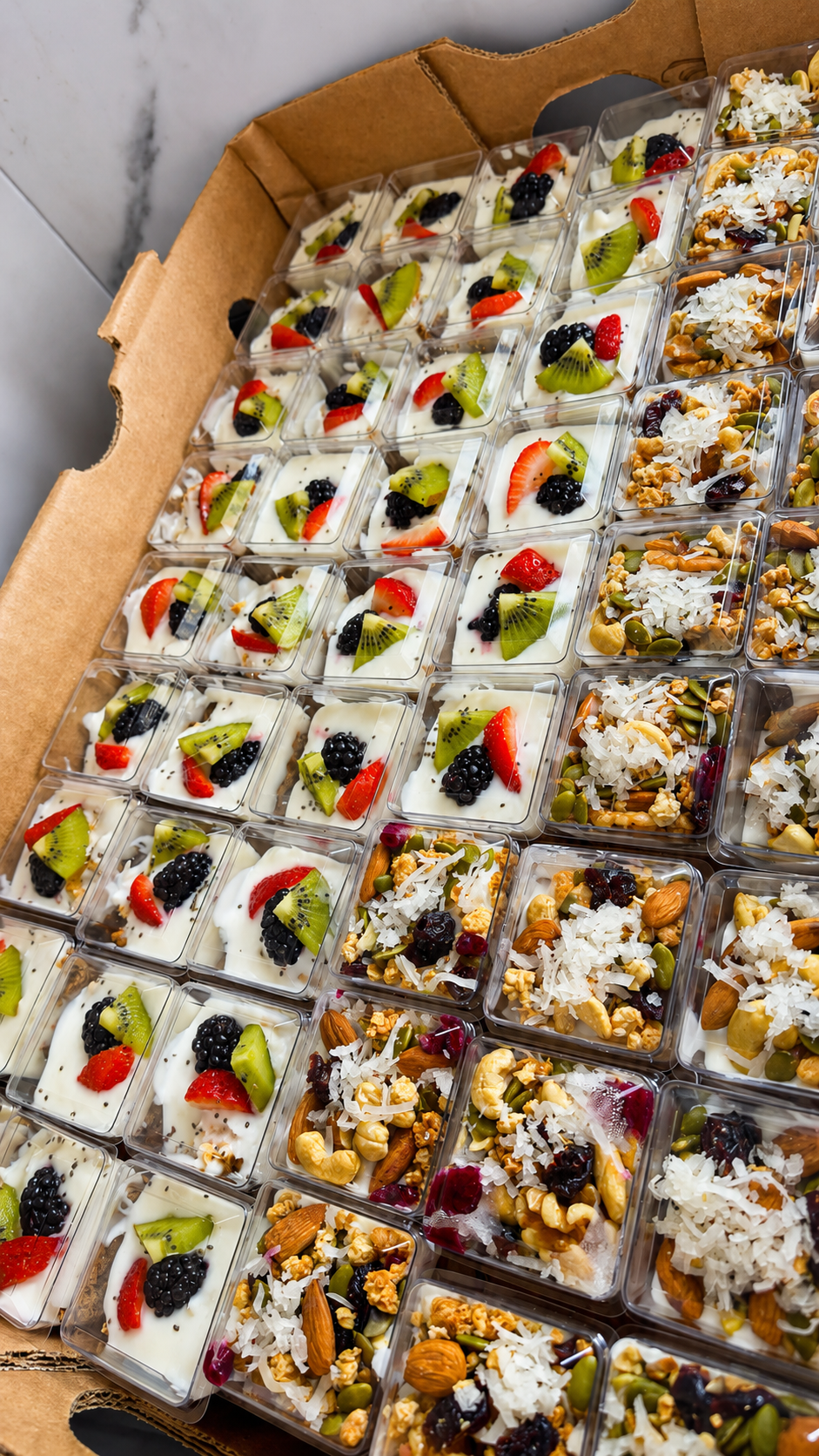 Parfaits with a touch of elegance