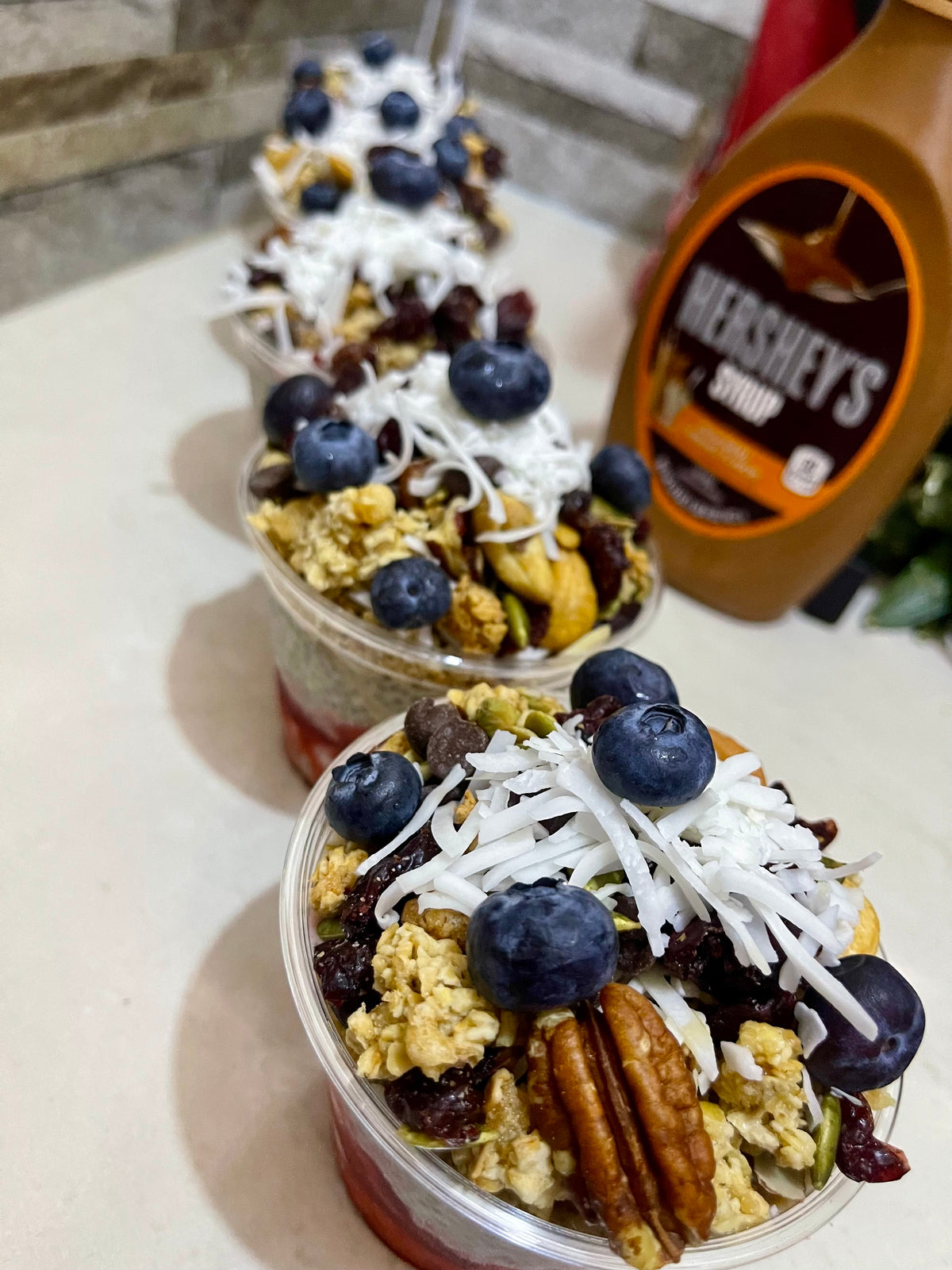 Caramel Chai Seed Pudding Parfait- 450 calories