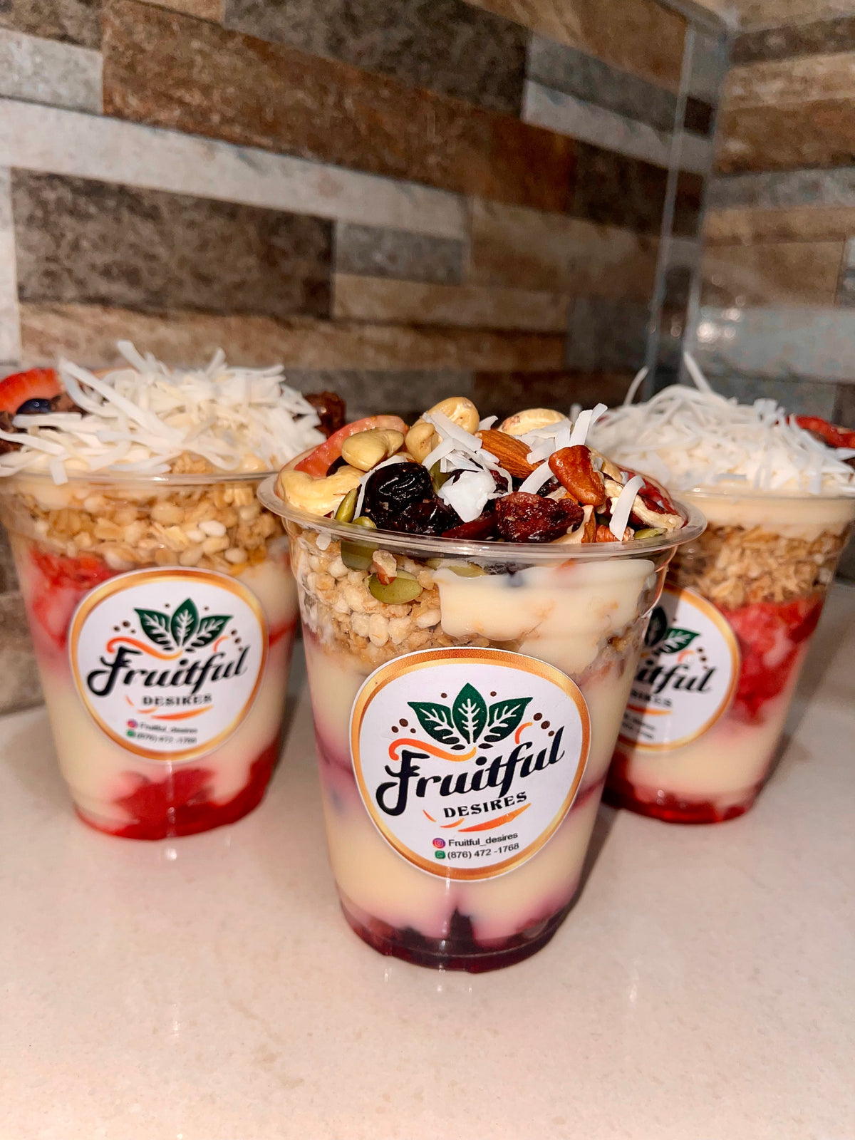 Fruity Parfait- 450 calories